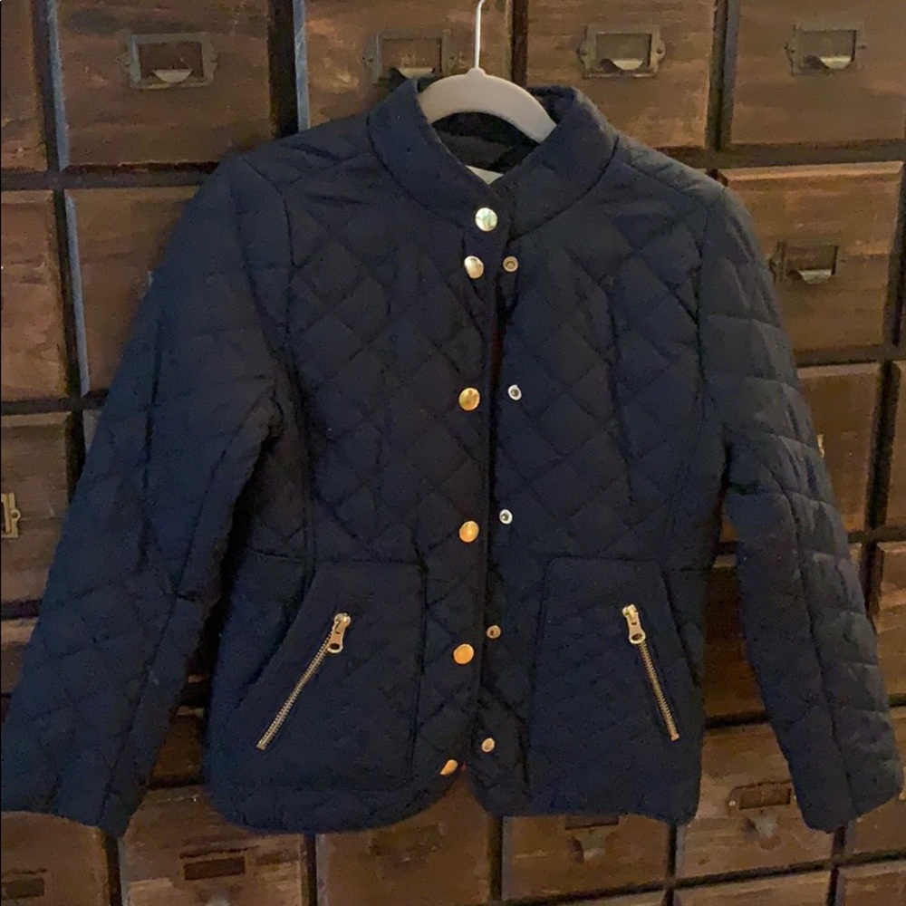Girls size small Cat and Jack brand quilted jacket
